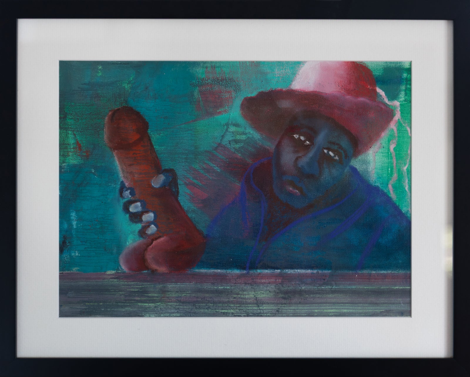 Tail Wagging the Dog - Oil on Canvas - 480 x 385mm