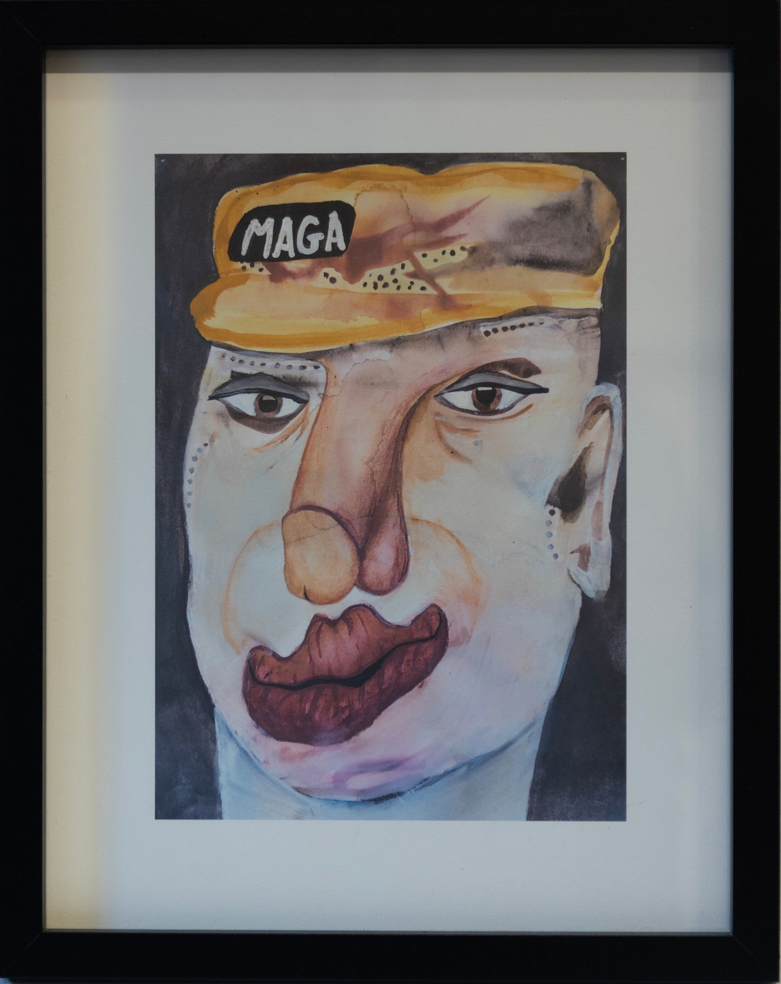 Maga Man - Ink & Watercolour on Canson - 210 x 290mm