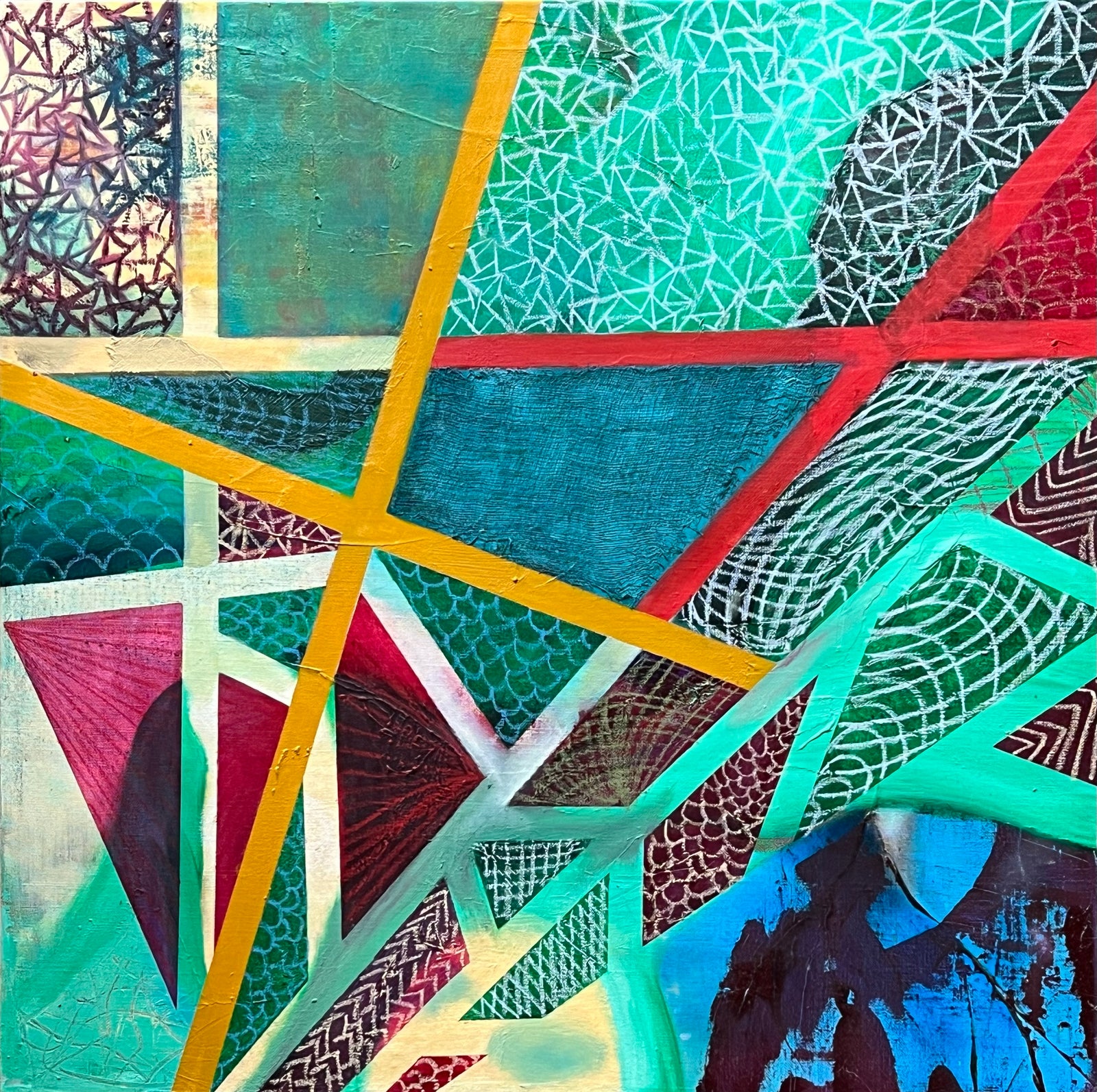 Terrain VIII - Oil on Linen - 760 x 760mm