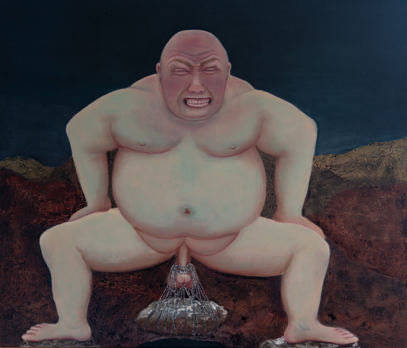 Swinging Dick - Oil on Linen - 945 x 805mm