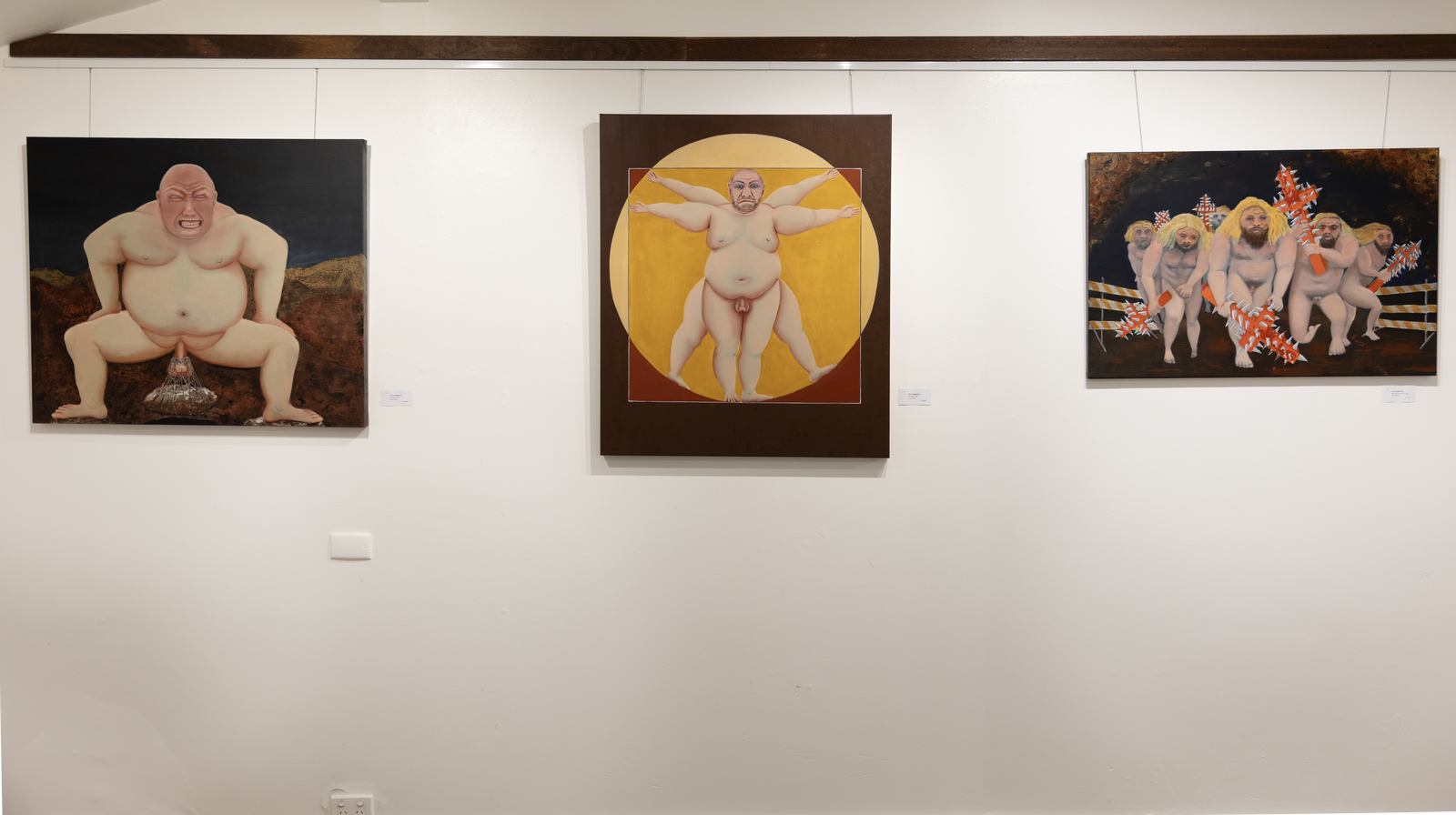 Vitruvian Man in Situ