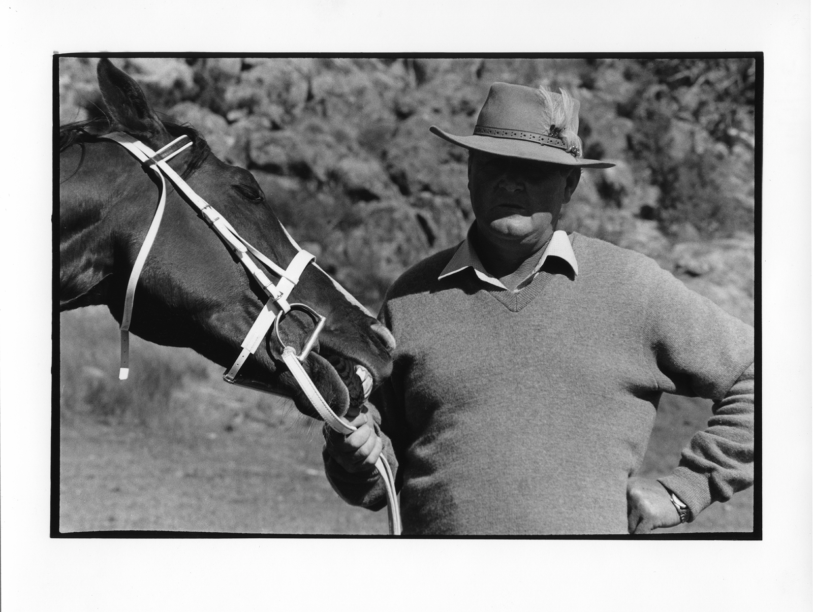 Horseman - Siver Gelatin FB Print - 510 x 410mm