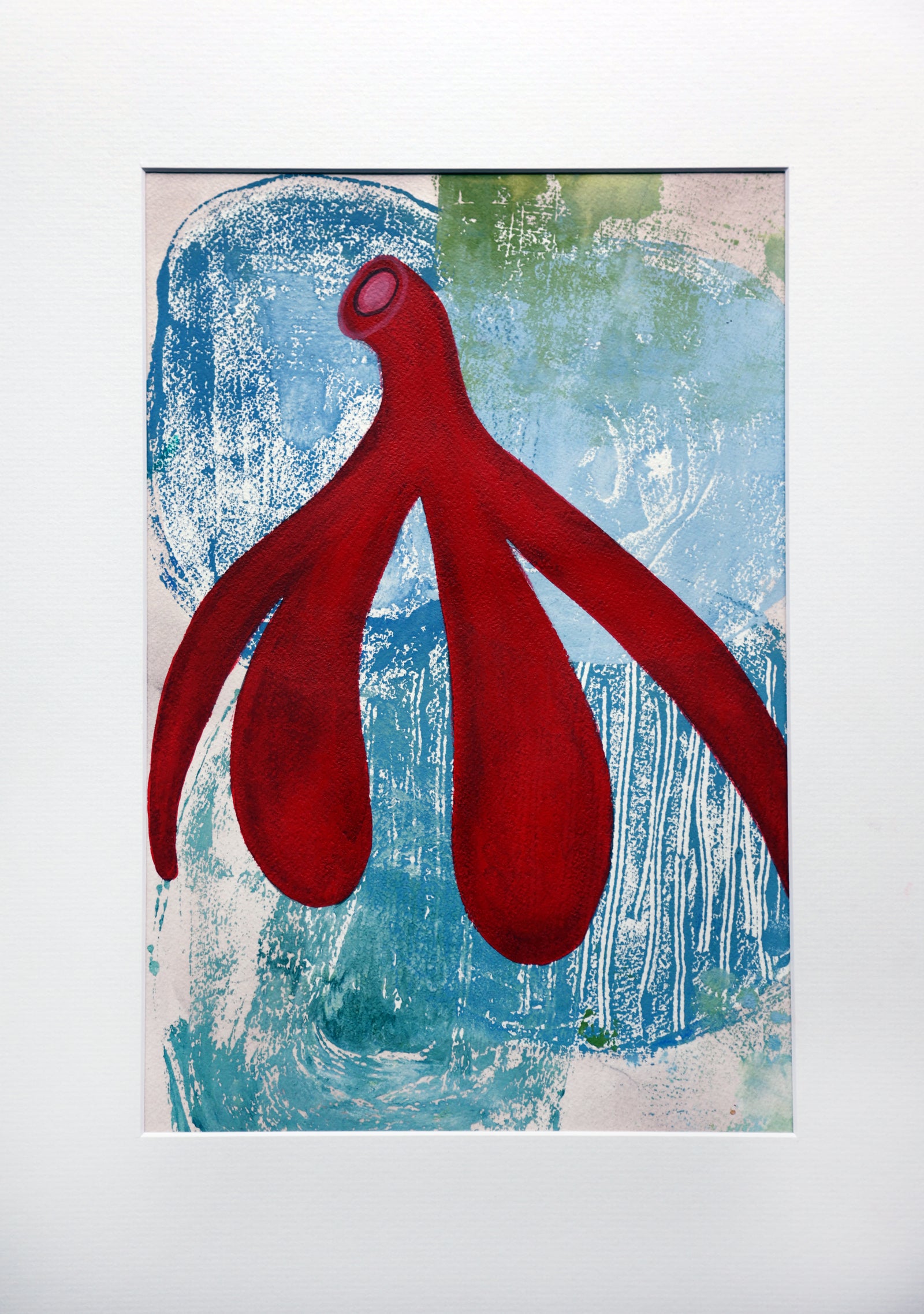 Agnus Dei IV - Acrylic Polymer & Ink on Arches  - 320 x 440 mm