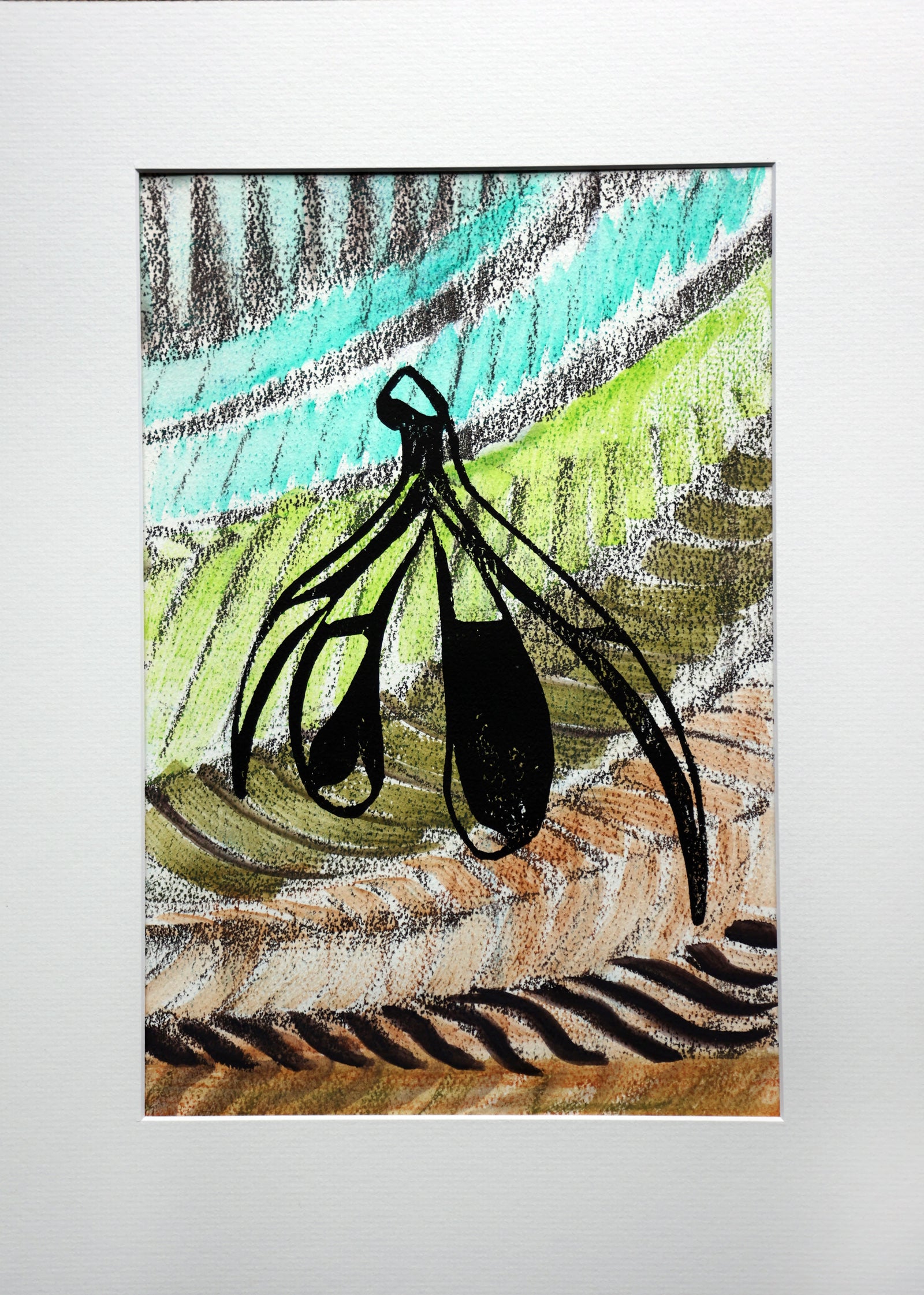 Agnus Dei V - Acrylic Polymer & Ink on Arches  - 320 x 440 mm