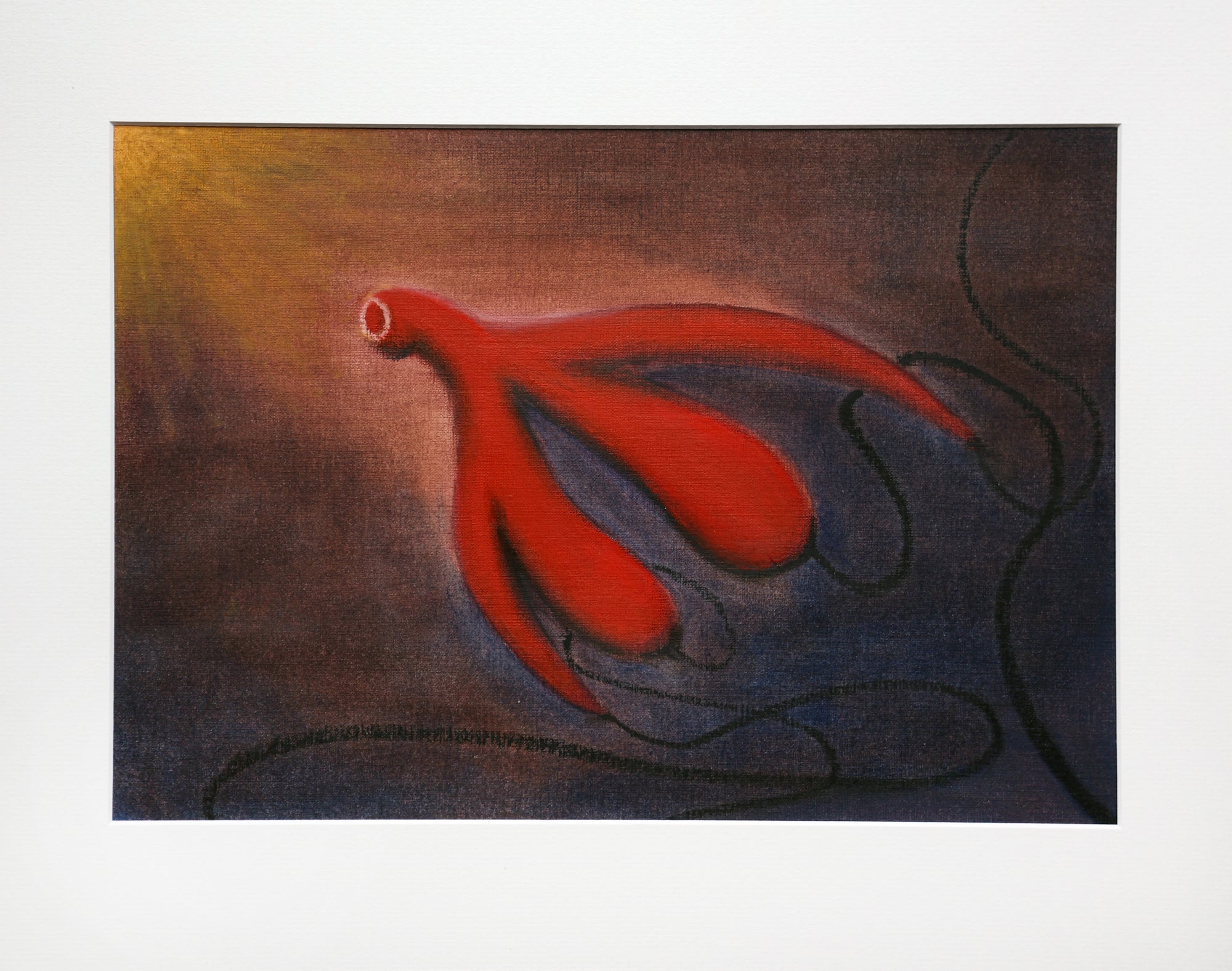 Agnus Dei X - Oil On Canvas  - 440 x 320 mm