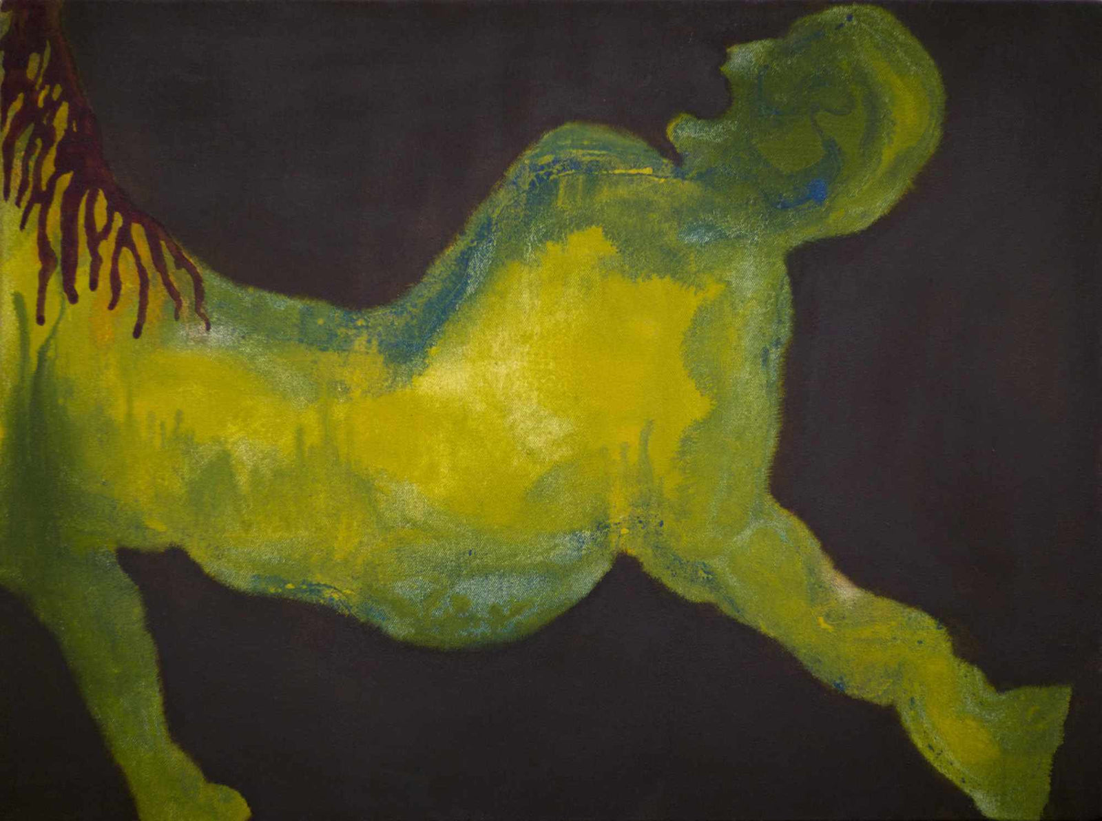 Anthropomorphism - Polymer on Canvas - 610 x 460mm