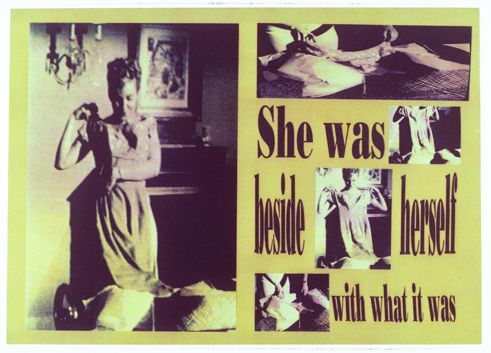 Beside Herself - Type C Mural Print - 1000 x 1200mm