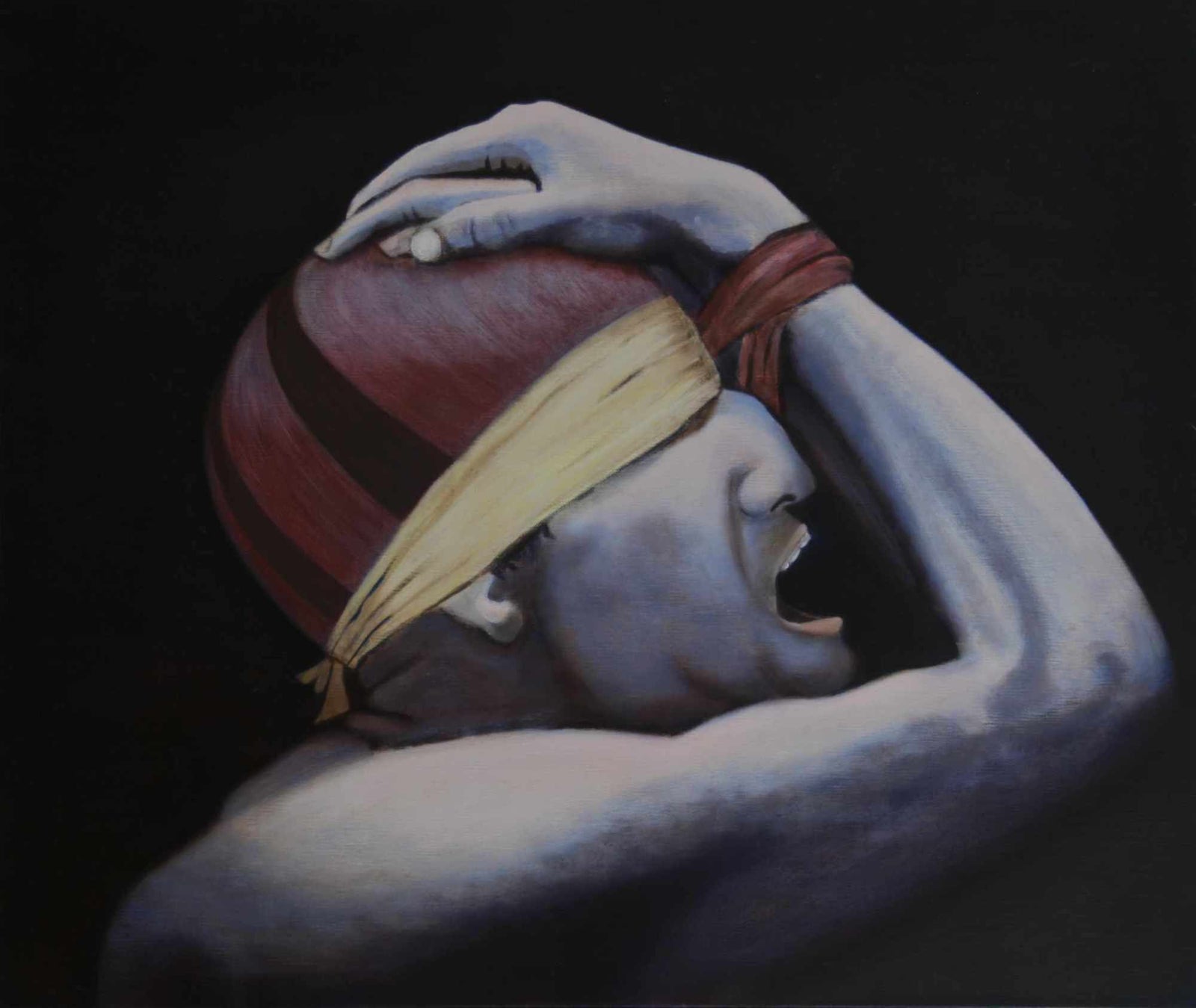 Bound - Polymer on Canvas - 660 x 560mm