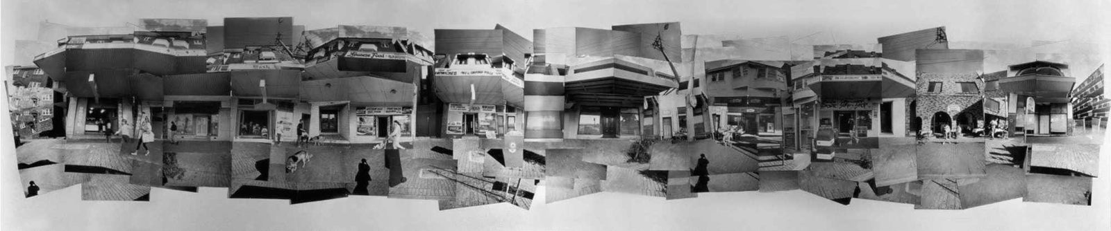 Bronte Shops - Silver Gelatin FB Print - 1000 x 210mm
