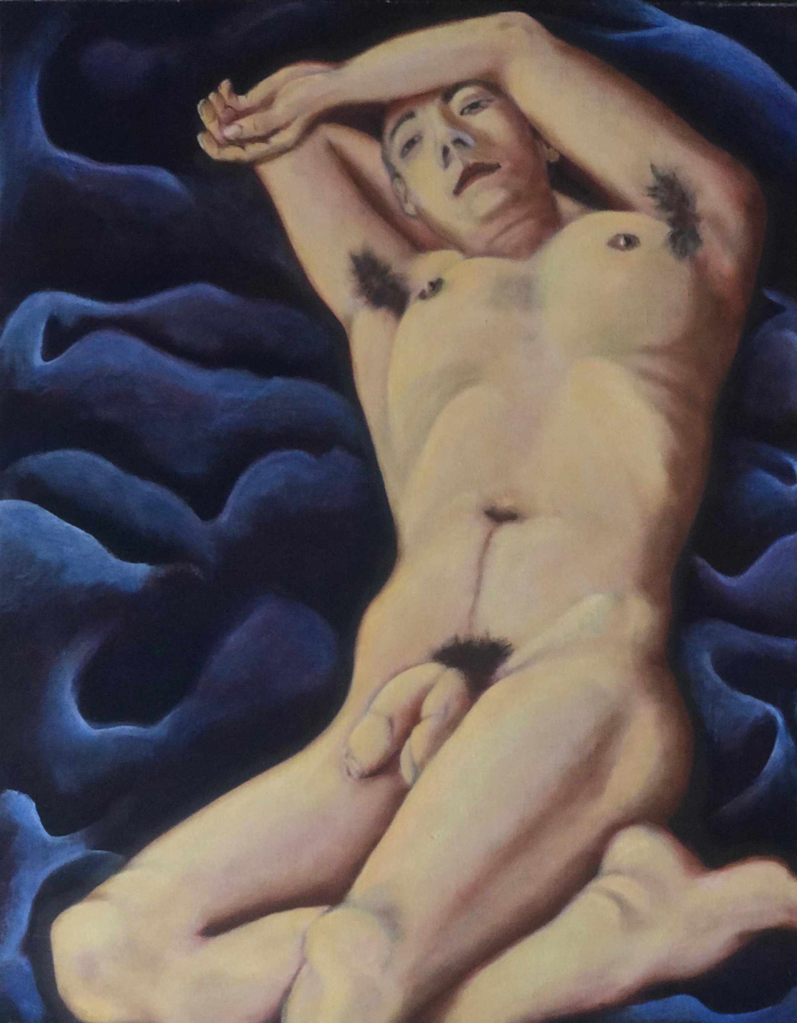 Bryn Reclining - Oil on Linen - 560 x 710mm