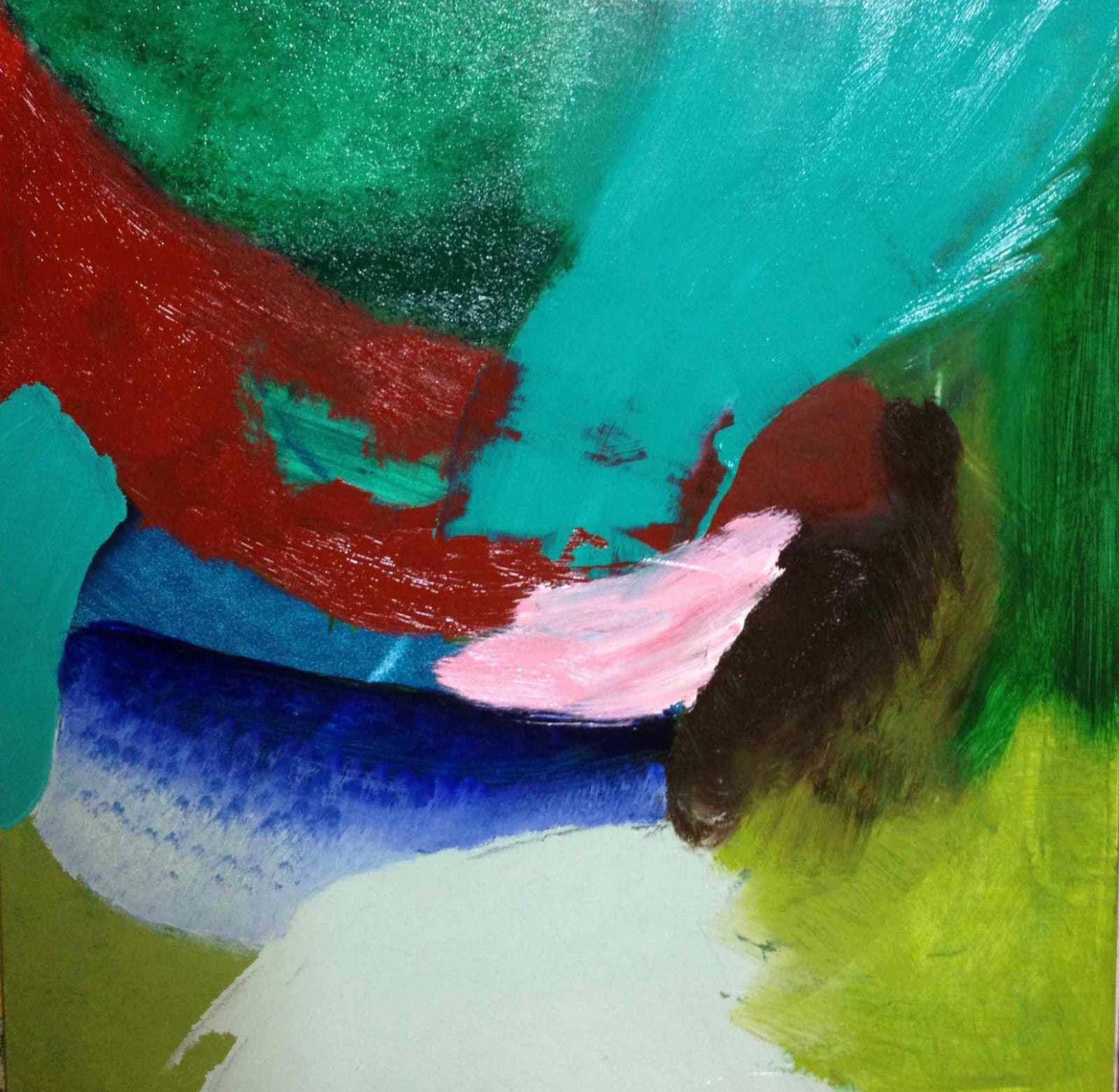 Chroma V - Oil on Board_ 305x305m_ 305 x 305mm