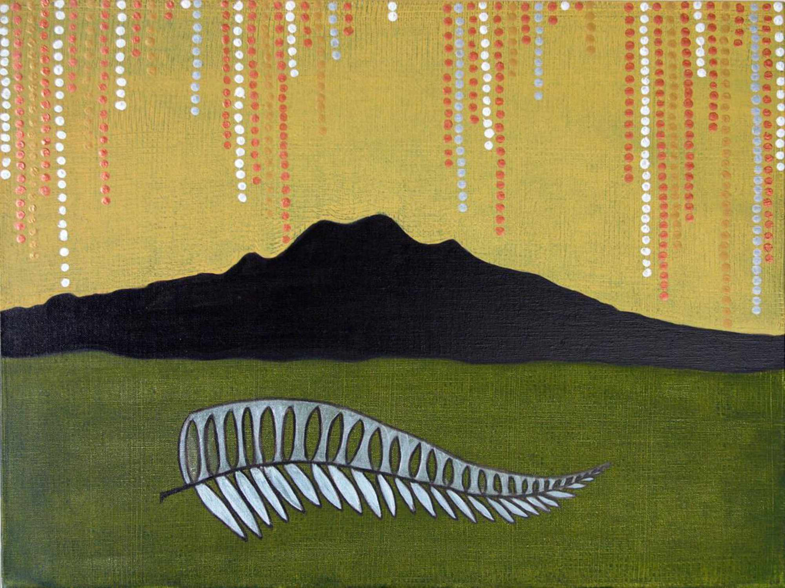 Cultural Divide II - Polymer on Linen - 615 x 460mm