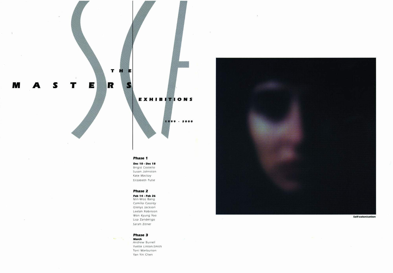 Masters Self Colonisation Catalogue