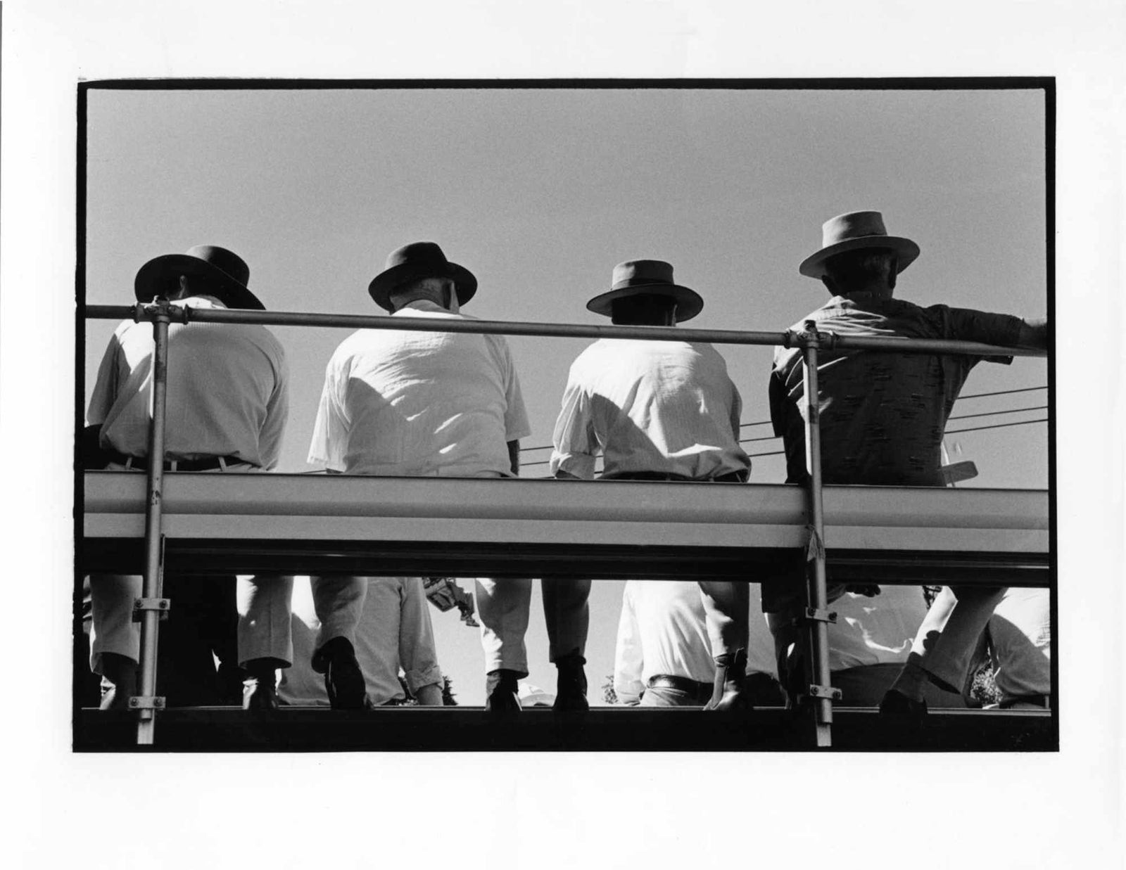 Men in Uniform - Siver Gelatin FB Print - 510 x 410mm