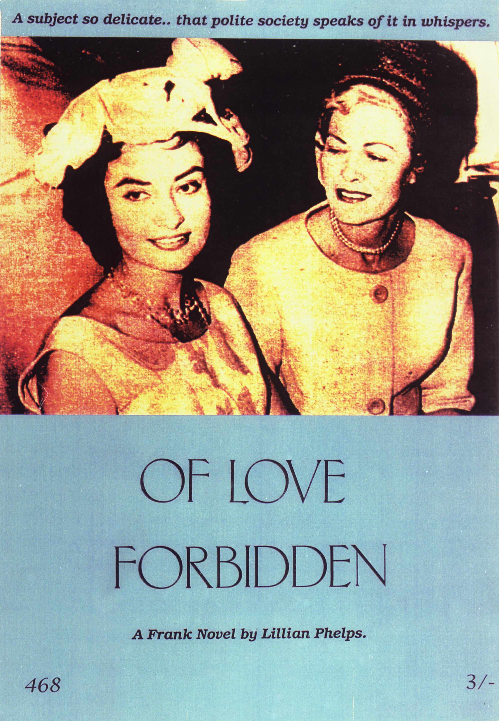 Of Love Forbidden - Type C Mural Print - 1000 x 1350mm