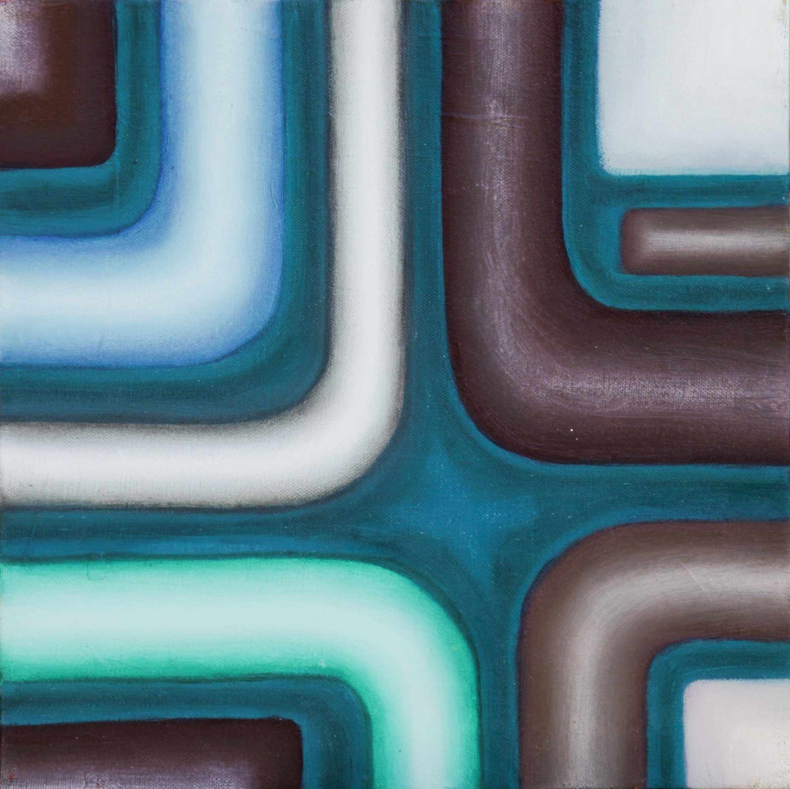 Pipes - Oil on Canvas - 305 x 305mm