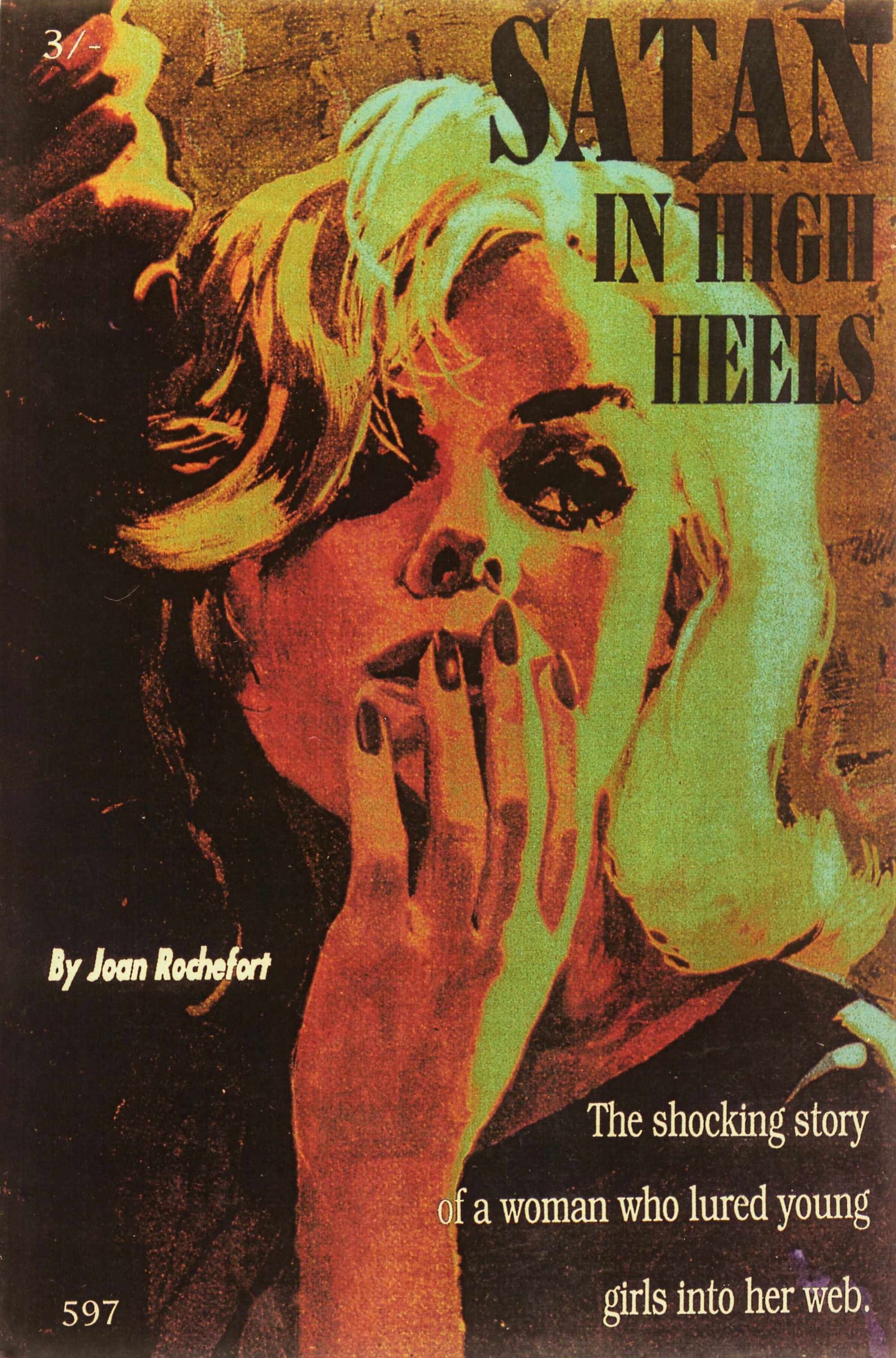 Satan in High Heels - Type C Mural Print - 1000 x 1350mm