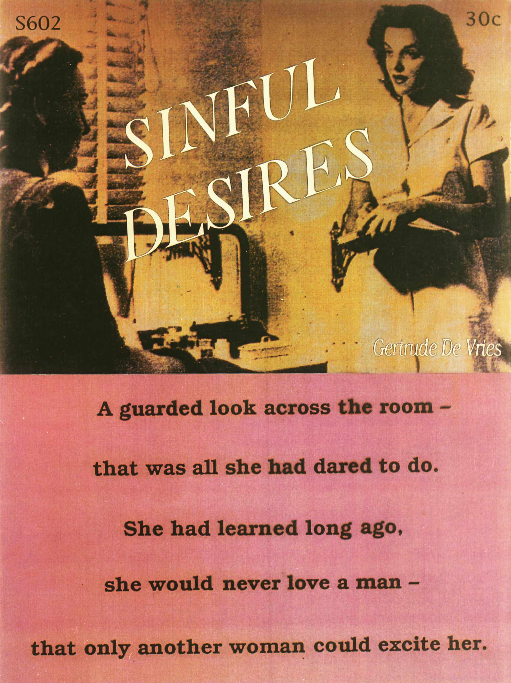 Sinful Desires - Type C Mural Print - 1000 x 1350mm