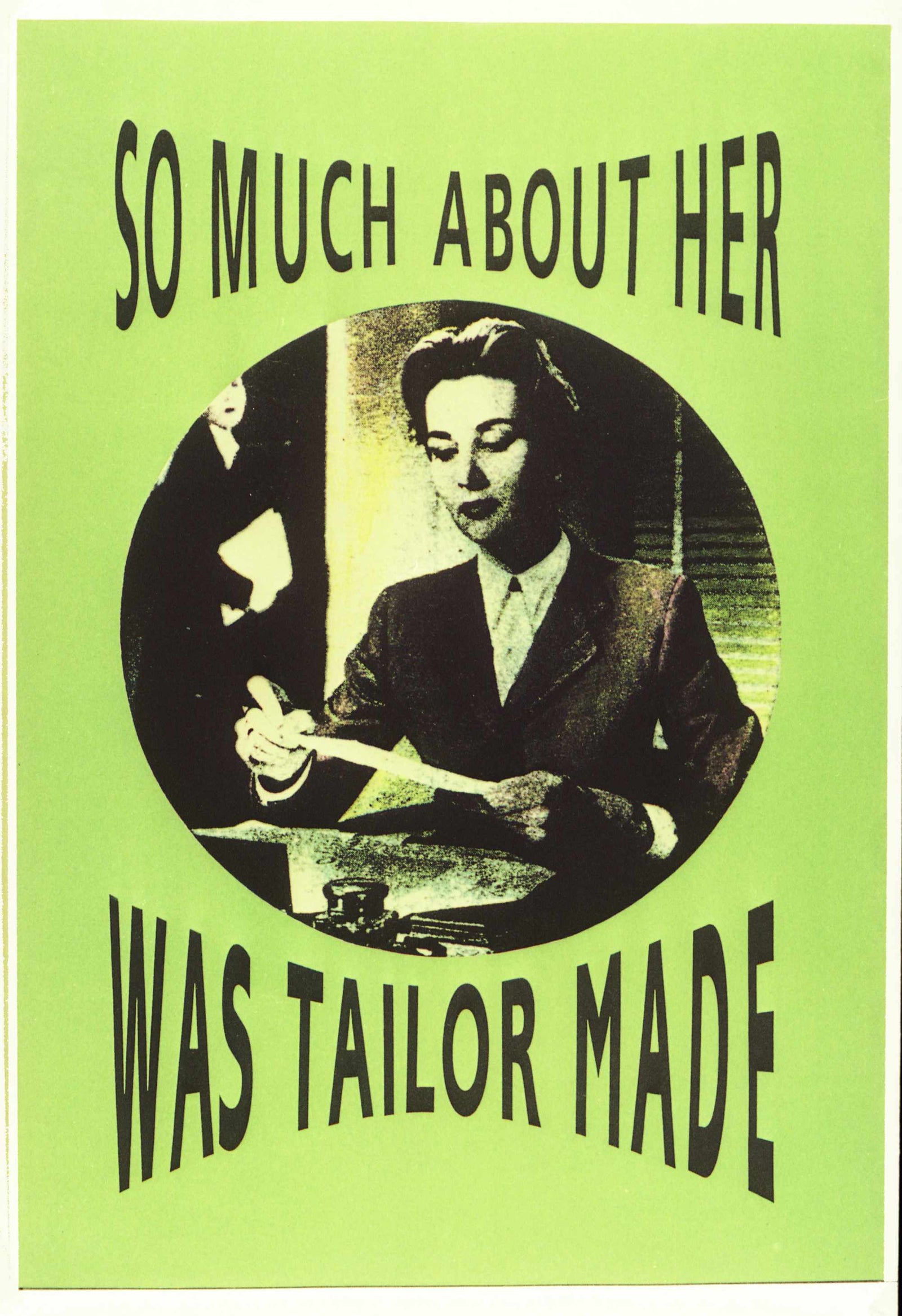 Tailor Made - Type C Mural Print - 1000 x 1200mm