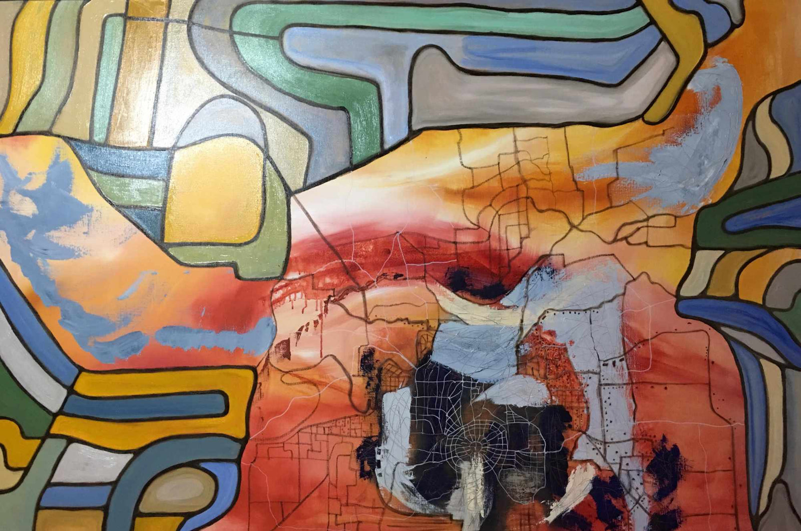 Terrain VI - Oil on Linen -  1015 x 1525mm