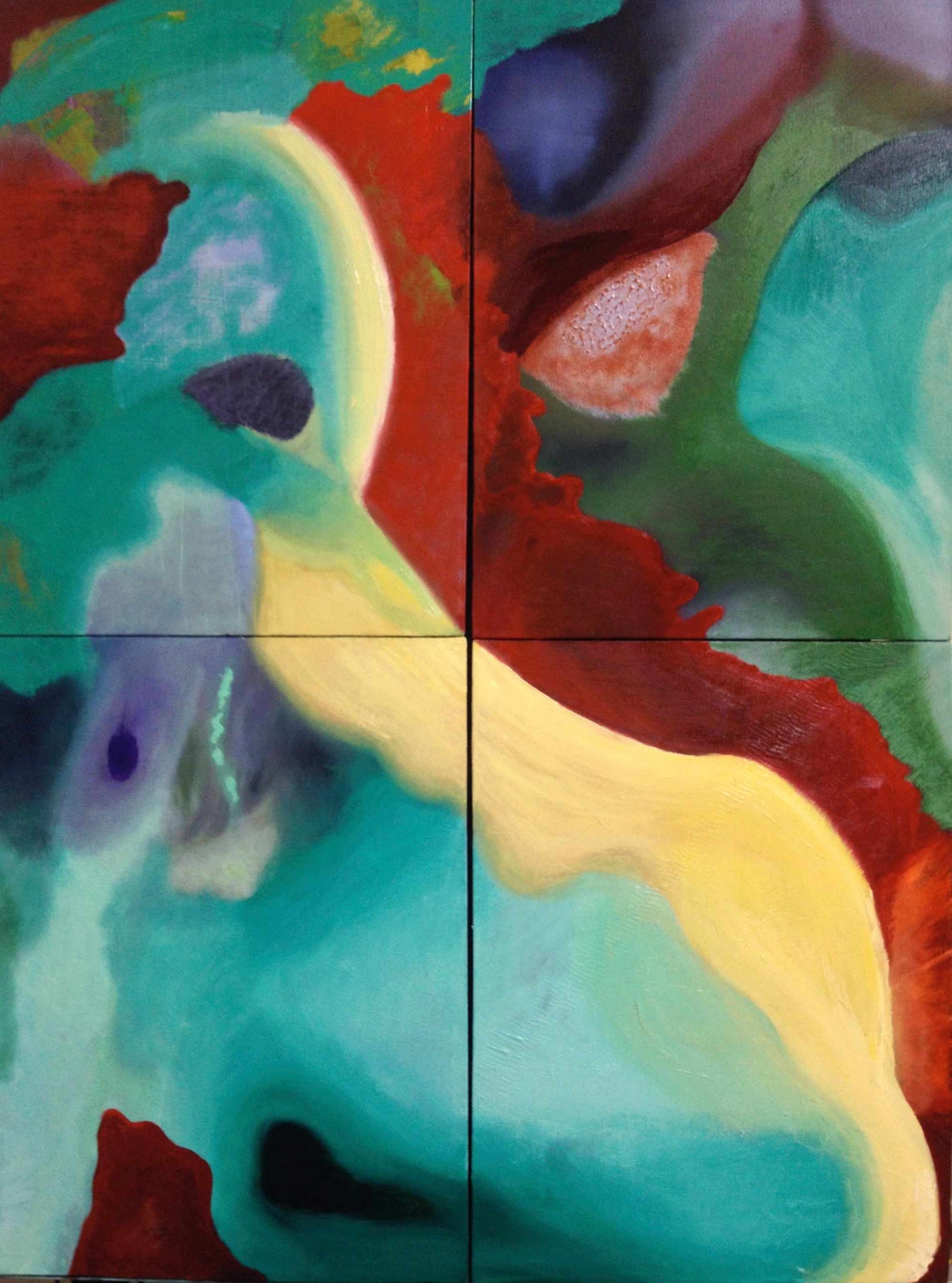 Terrain V - Oil on Canvas -  920 x 1220mm