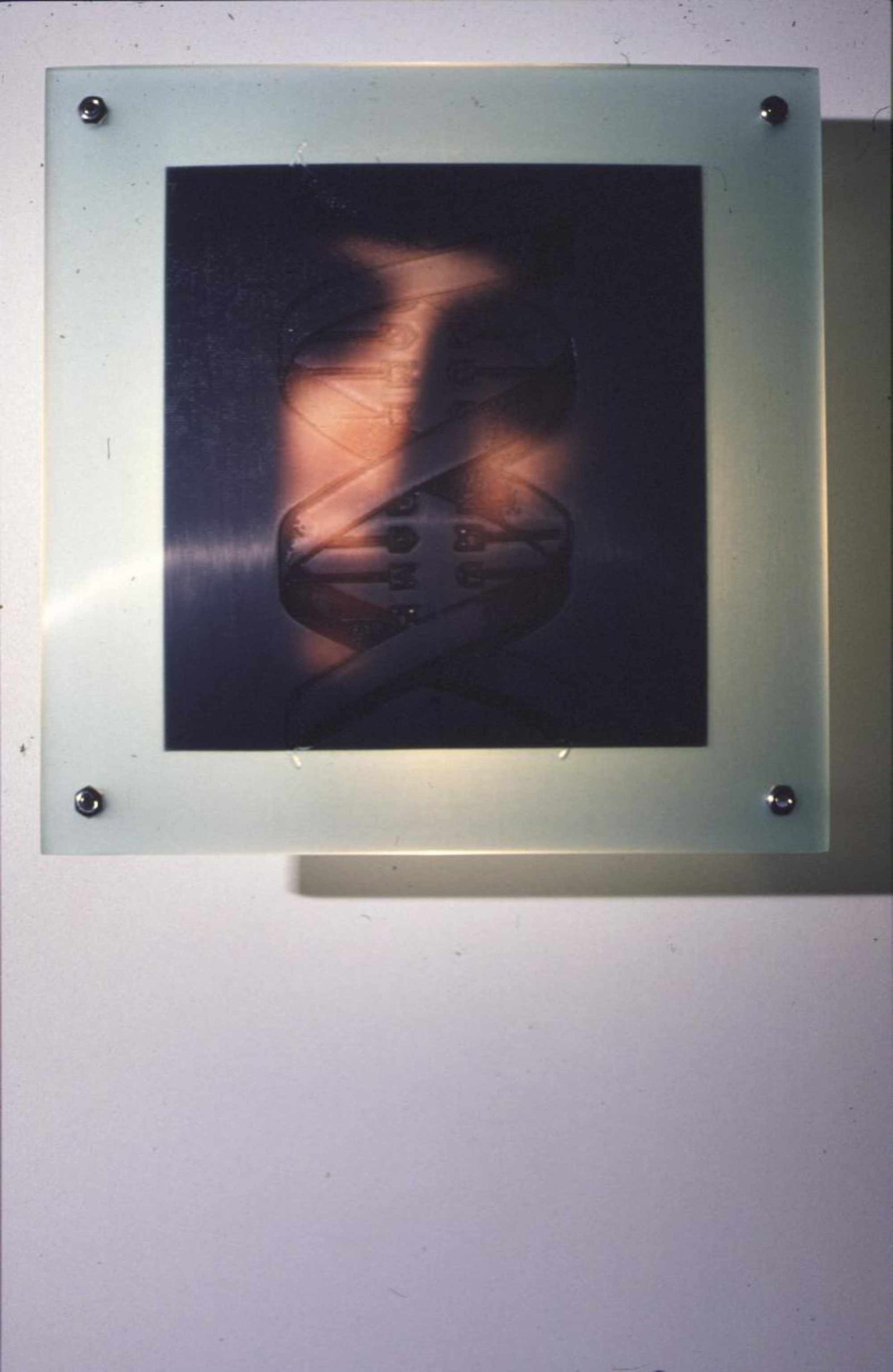 The Act of Being II - Cibachrome & Fibre Glass Resin - 300 x 300mm