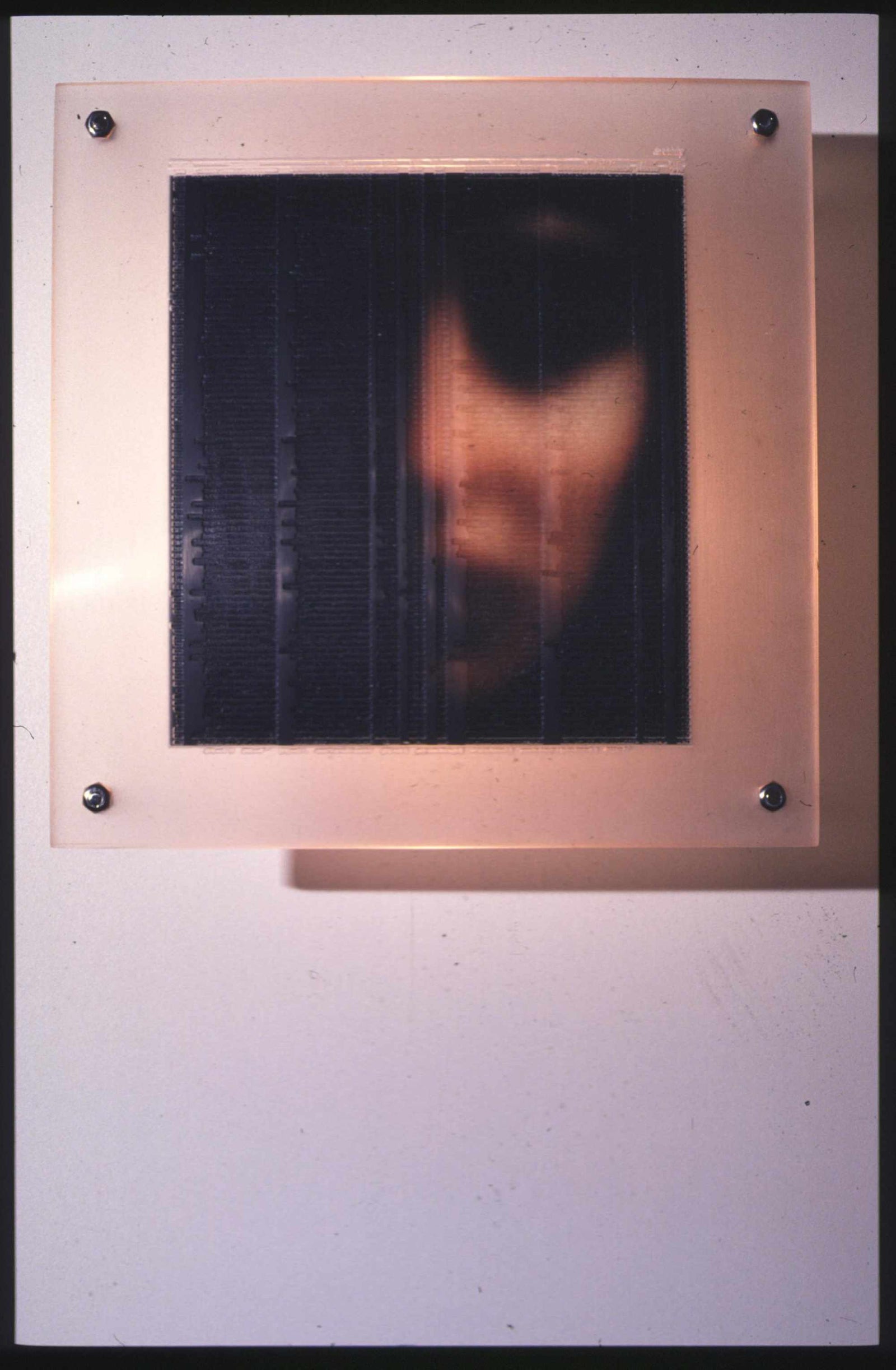 The Act of Being IV - Cibachrome & Fibre Glass Resin - 300 x 300mm