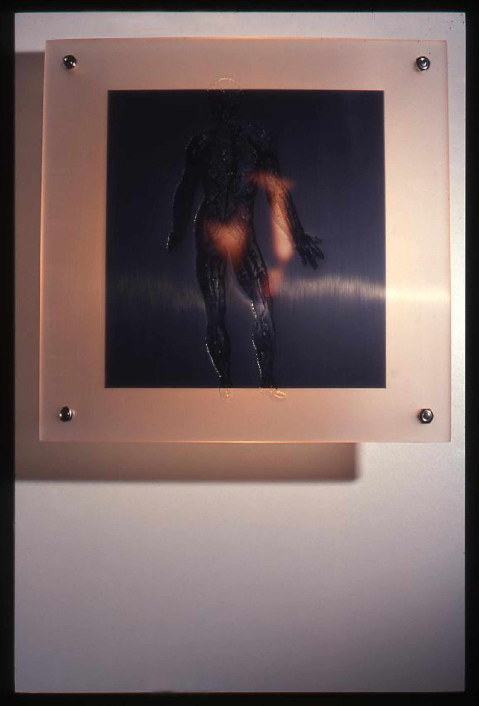 The Act of Being VI - Cibachrome & Fibre Glass Resin - 300 x 300mm